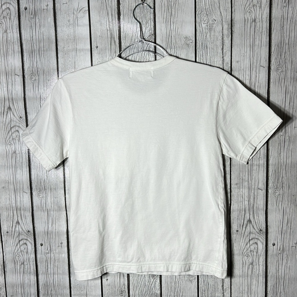 Moussy Basic White Tee Size Small - image 7